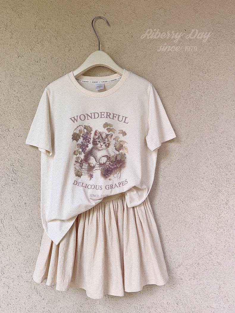 Get trendy with Doll Dream Cotton Mini Skirt with sweatshorts inside -  available at Peiliee Shop. Grab yours for $18 today!
