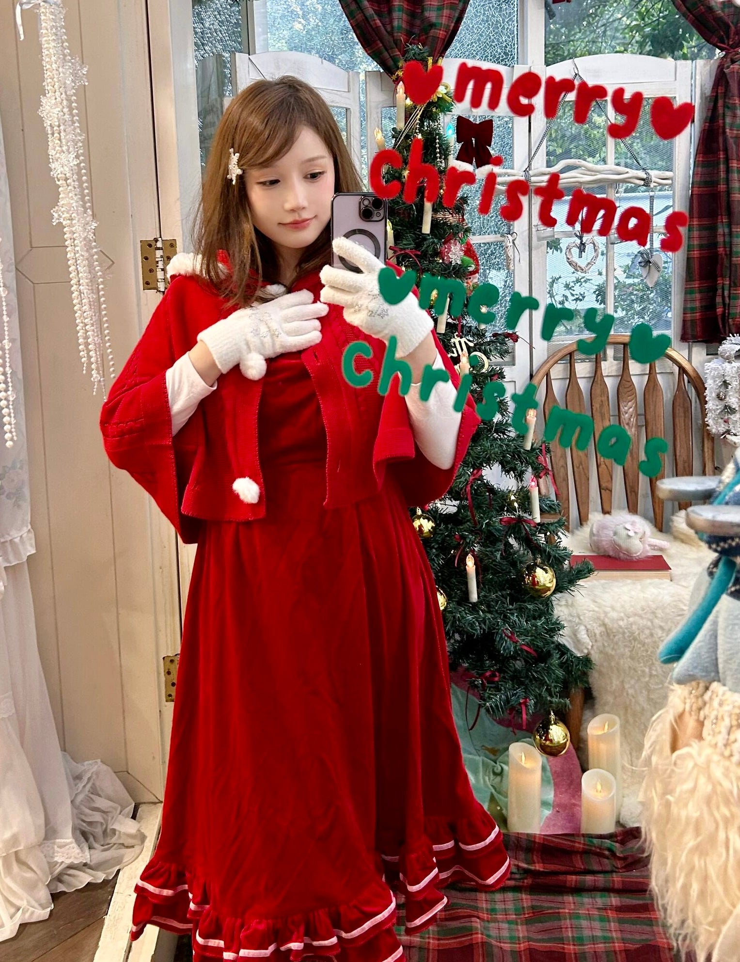 Get trendy with Little Riding Hood Fairy Tale Christmas Knitting Cape Cosplay -  available at Peiliee Shop. Grab yours for $39.90 today!