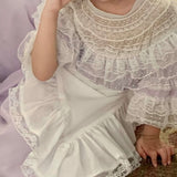 Sewing Diary Kids Version Handmade Angelic Cotton Apron