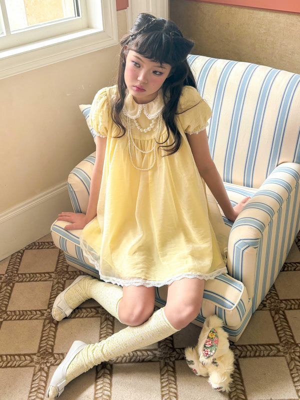 MineBeThyVers Lemon Pearl Doll Dress