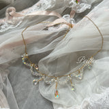 Get trendy with [Sweden] Angel Shell Princess Style Handmade Crystal Necklace -  available at Peiliee Shop. Grab yours for $28 today!