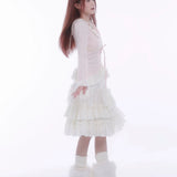 Get trendy with [Rose Island] Soft Cotton Dream - pink Knitting Cardigan -  available at Peiliee Shop. Grab yours for $52 today!
