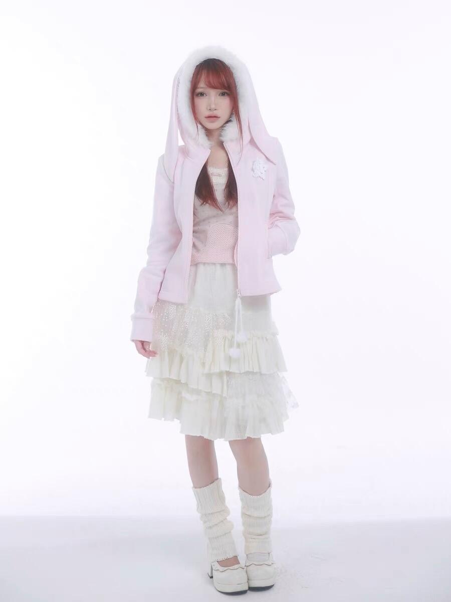 Get trendy with [Rose Island] Doll face, honey voice, fairy mind hoodie -  available at Peiliee Shop. Grab yours for $64 today!