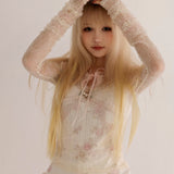 Rose Island Floating Islands Sky Colors Sheer Top Innerwear