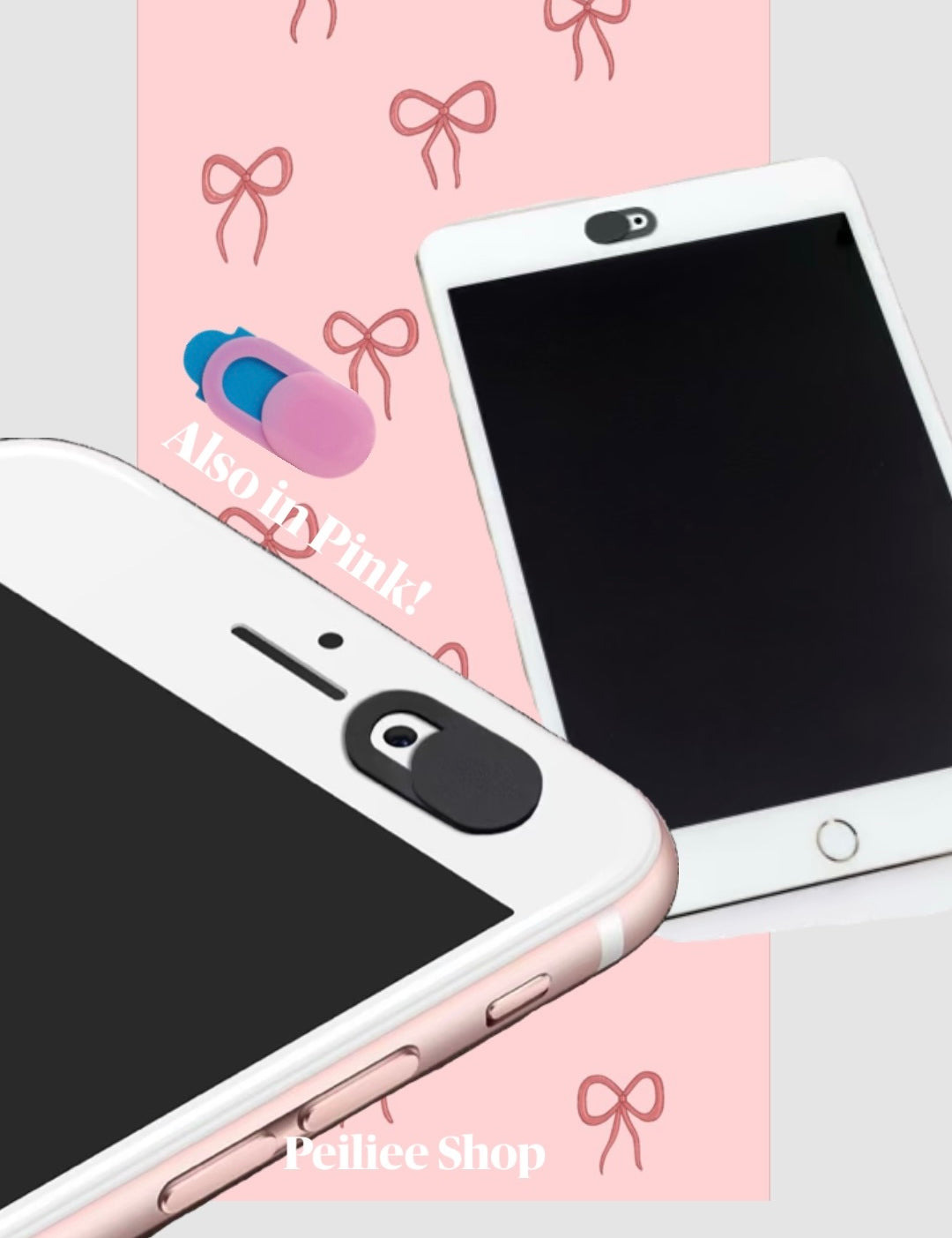 Get trendy with Webcam Cover Protector -  available at Peiliee Shop. Grab yours for $0.99 today!
