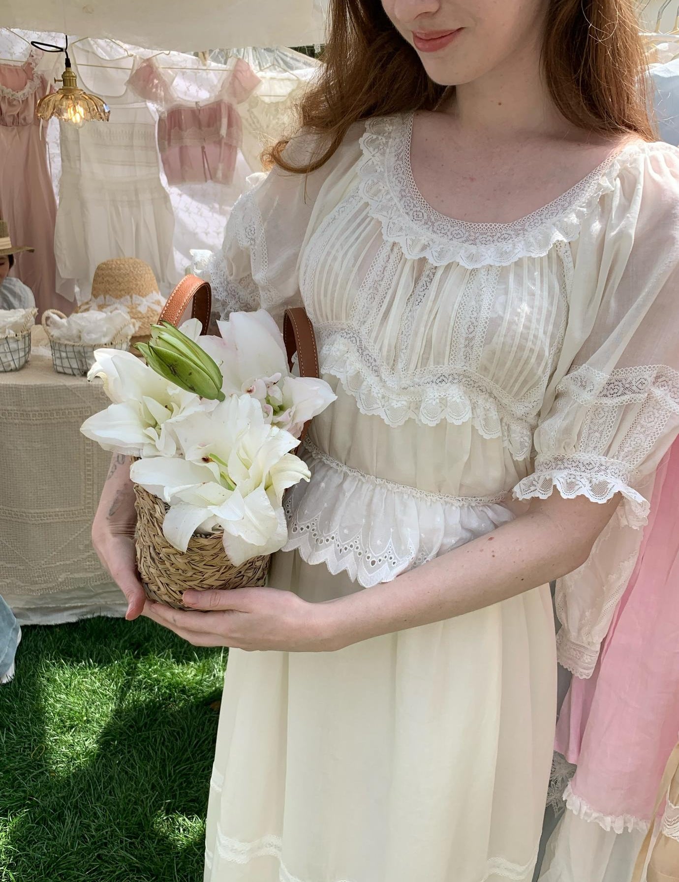 Customized Sewing Diary Handmade MidSummer Noon Cotton Dress