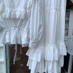 Get trendy with [Tailor Made] In My Fairy Dream Handmade Cotton Dress Set -  available at Peiliee Shop. Grab yours for $88 today!