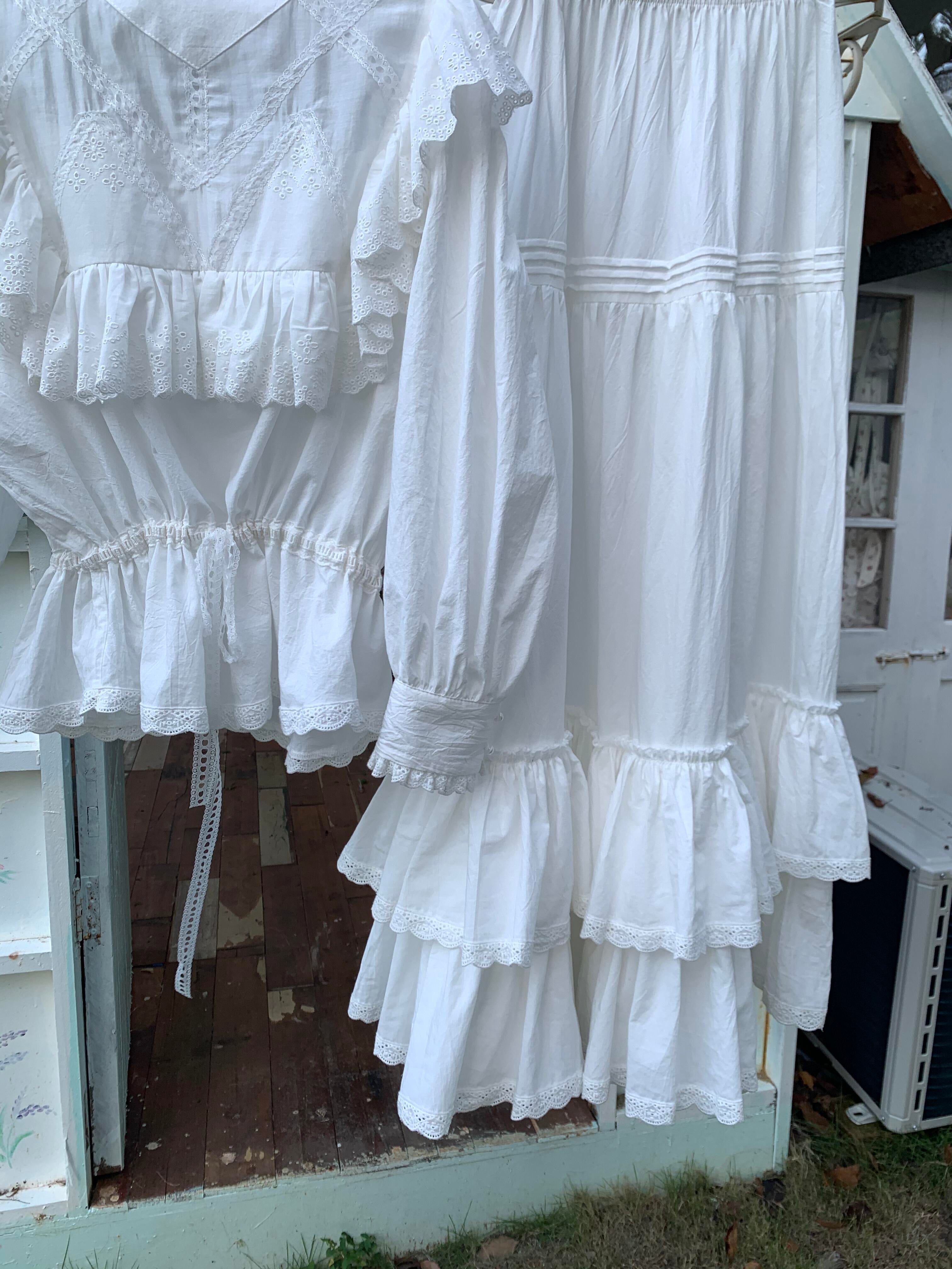 Get trendy with [Tailor Made] In My Fairy Dream Handmade Cotton Dress Set -  available at Peiliee Shop. Grab yours for $88 today!