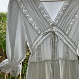 Customized Sewing Diary Handmade Whispering Meadow Cotton Dress
