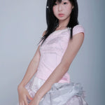 Get trendy with Starry Twinkle Poem Crop Top - Crop Top available at Peiliee Shop. Grab yours for $35 today!