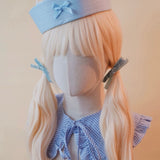 [Black Friday 2025] 本守造 • Handmade Sailor Girl’s Hat Blue
