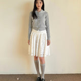 [Pacific Postition] Angel Heart Club Lace Midi Skirt