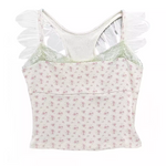Get trendy with [Rose Island] Lil Spring Tinker Bell Crop Top Skirt Set - Dress available at Peiliee Shop. Grab yours for $29 today!