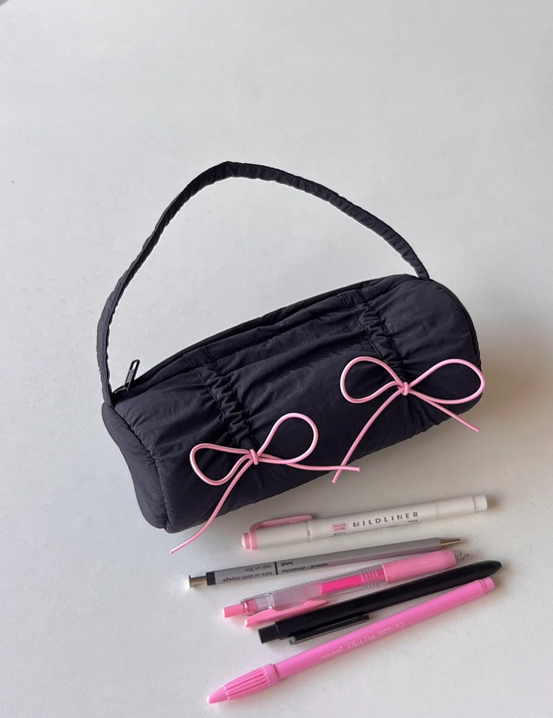 Get trendy with Ballet Core Summer dopamine-colored soft tote bag and pencil case - Bag available at Peiliee Shop. Grab yours for $15.50 today!