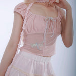 Get trendy with I love being me - Rose Island Crop Top -  available at Peiliee Shop. Grab yours for $26 today!