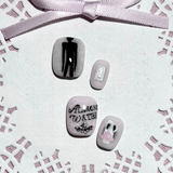 Dream core strange tale Hand-Painted Press On Nail Set