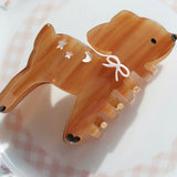 Adorable Moonlight Deer Hair Claw