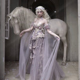 Blood Supply Moonlight Spirit Floral Elf Corset