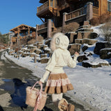 Rose Island Strawberry Brownie Mini Skirt