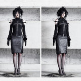 [Blutversorgung] Shadow Stalker Gothic Hemd aus Kunstwolle