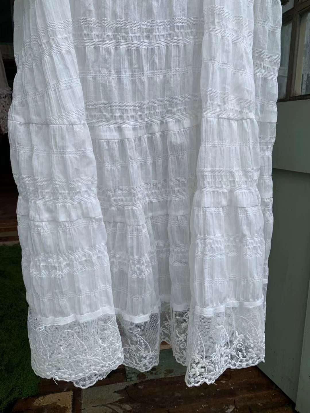 Get trendy with [Tailor Made] Lemonade In Rainy Season Handmade Cotton Dress -  available at Peiliee Shop. Grab yours for $89 today!