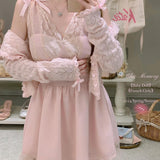 Coquette Dream In Rose Garden mini dress