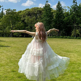 Get trendy with [August Unicorn] Angelic Mist Handmade Outer Princess Dress - Dresses available at Peiliee Shop. Grab yours for $116 today!