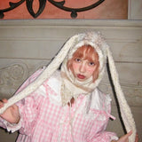 [August Unicorn] The Girl Gingham Babydoll Thin Coat