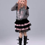 Evil Tooth Pirate Bunny Zipped Hoodie
