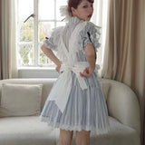 August Unicorn Handmade Dolly Heart Cotton Apron