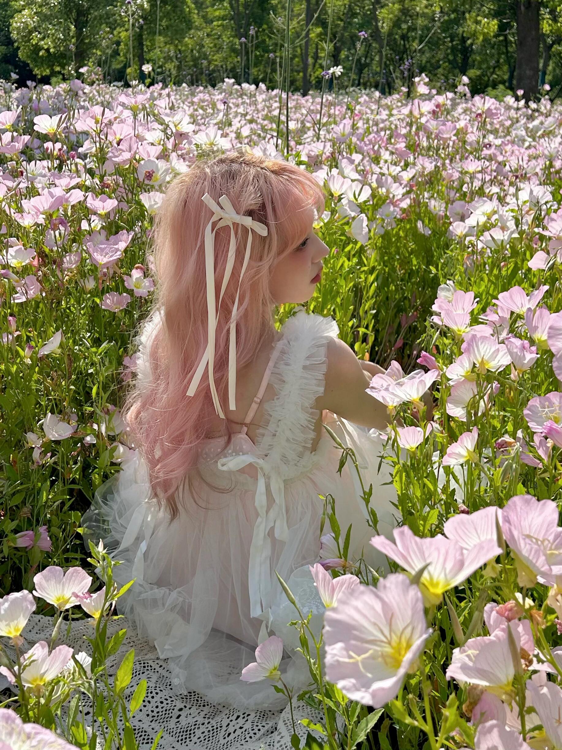 Get trendy with [August Unicorn] Angelic Mist Handmade Outer Princess Dress - Dresses available at Peiliee Shop. Grab yours for $116 today!