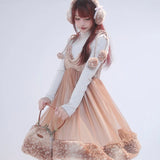 Get trendy with [Rose Island] Fairy Spirit Deer in snow land dress -  available at Peiliee Shop. Grab yours for $64 today!