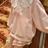 [Black Friday 2025] Rose Candy Bunny Hoodie