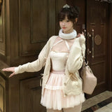 SheepKiss Swan Lake Mini Tulle Skirt