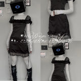 Heavenly Sin Devil Mini Dress