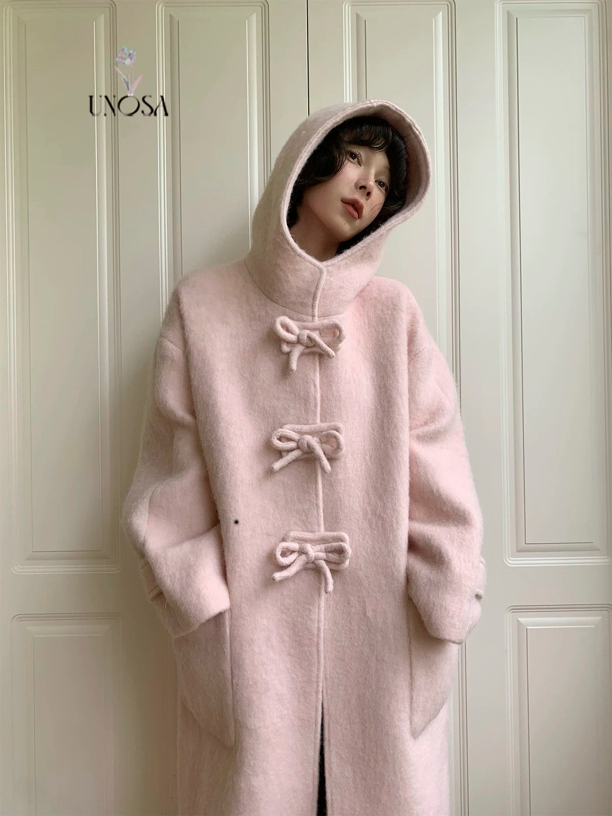 Get trendy with [UNOSA] In The Mood For Love Wool Coat Christmas - Coats & Jackets available at Peiliee Shop. Grab yours for $169 today!