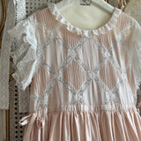 Sublunary River Poetry Dress Gown