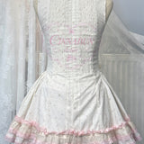 Cinnabun Crystal Garden Rosy Doll Mini Dress