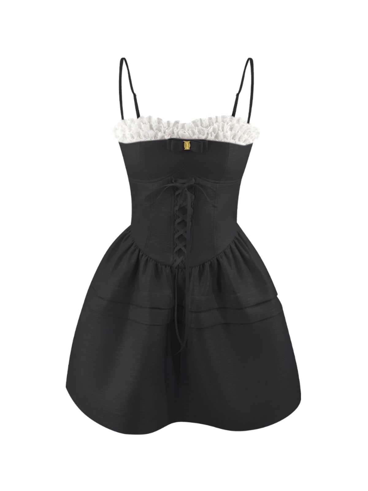 Get trendy with [Mummy Cat] Ballet Sweetheart Lace Dress -  available at Peiliee Shop. Grab yours for $59 today!