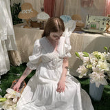 Customized Sewing Diary Handmade Whispering Meadow Cotton Dress