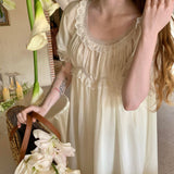 Customized Sewing Diary Handmade MidSummer Noon Cotton Dress