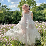 Get trendy with [August Unicorn] Angelic Mist Handmade Outer Princess Dress - Dresses available at Peiliee Shop. Grab yours for $116 today!
