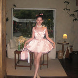 Fa Sogno Ballet Heart Low Back Mini Dress