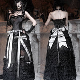 Blood Supply The Box Of Love God Basel Vintage Maxi Skirt