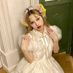 Get trendy with [August Unicorn] Wedding Birthday Cake Dress - Dresses available at Peiliee Shop. Grab yours for $268 today!