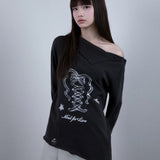 KiraYura • Mad for Love Oversized Cotton Sweatshirt Top