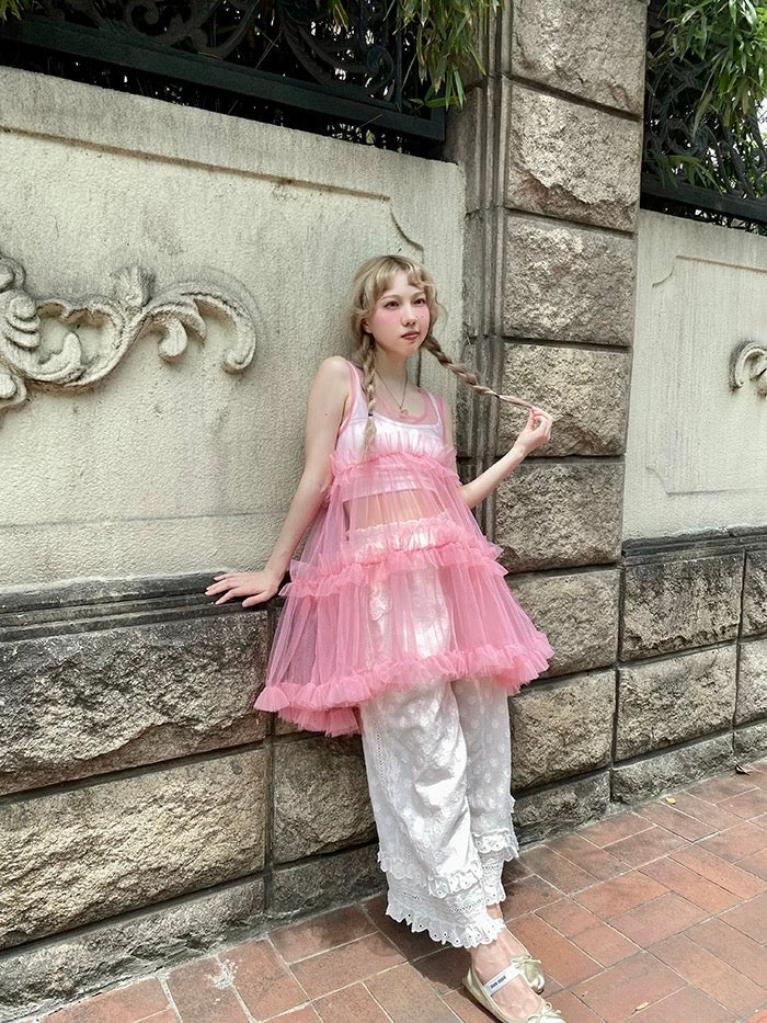 Get trendy with [August Unicorn] I’m not just a girl - transparent outer mini dress Christmas - Dresses available at Peiliee Shop. Grab yours for $62 today!