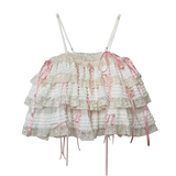 August Unicorn Rococo Lace 2 ways of wearing Cami top or mini skirt