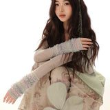 Rose Island Floating Islands Sky Colors Sheer Top Innerwear