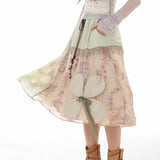 Rose Island Forest Waltz Lucky Clover Skirt